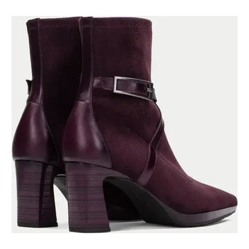 Womens Hispanitas 265087 Bangkok Ankle Boots - Burgundy