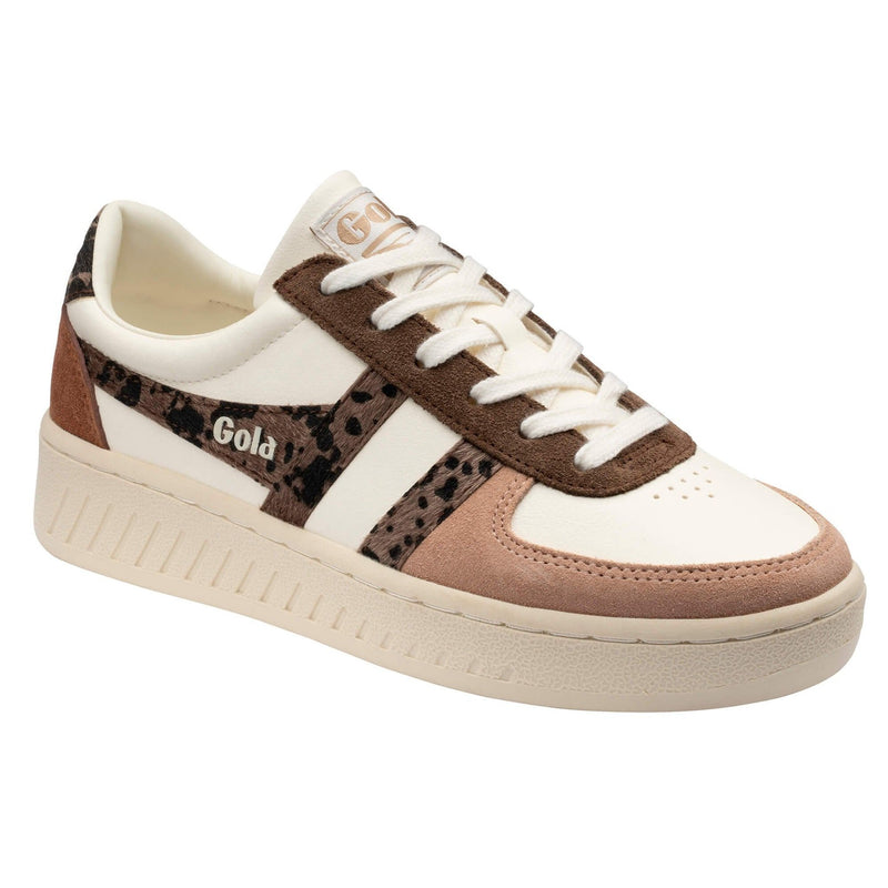 Womens Gola Grandslam Safari Quadrant Off White Trainers - Off White