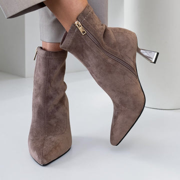 Womens Una Healy Aperture Suede Ankle Boots - Utaupia