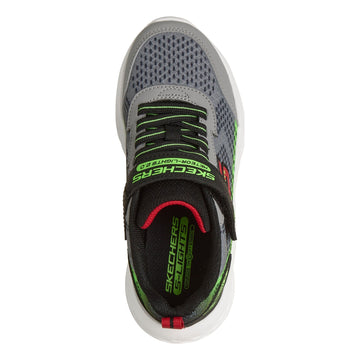 Junior Boys Skechers 401490L Meteor-Lights 2.0 Trainers - Grey