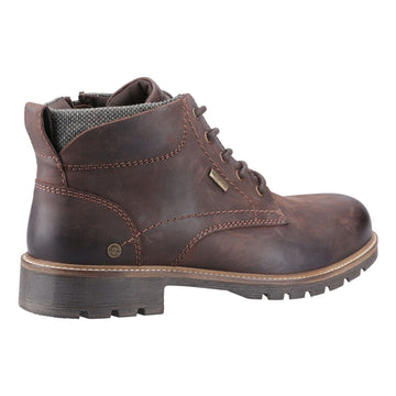 Mens Cotswold Moreton Brown Work Boots - Brown