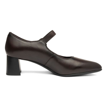 Womens Ara 52406 Audrey Block Heels - Chocolate Brown