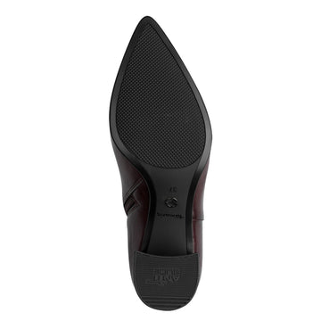 Womens Tamaris 25023 Merlot Ankle Boots - Merlot