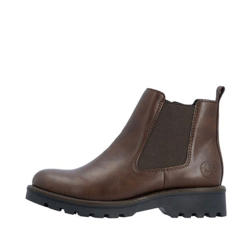 Womens Rieker 73250 Ankle Boots - Chestnut
