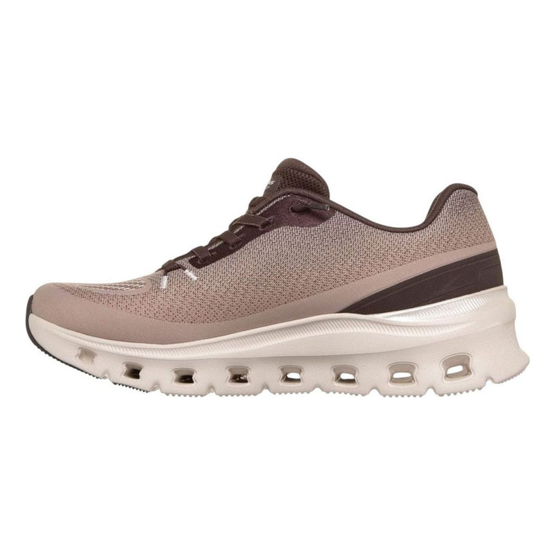 Womens Skechers 150437 Glide Step Pro Soft Mirage Trainers - Brown
