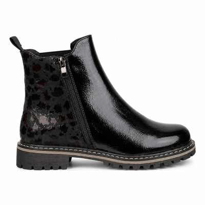 Womens Lunar Bessy Ankle Boots - Black