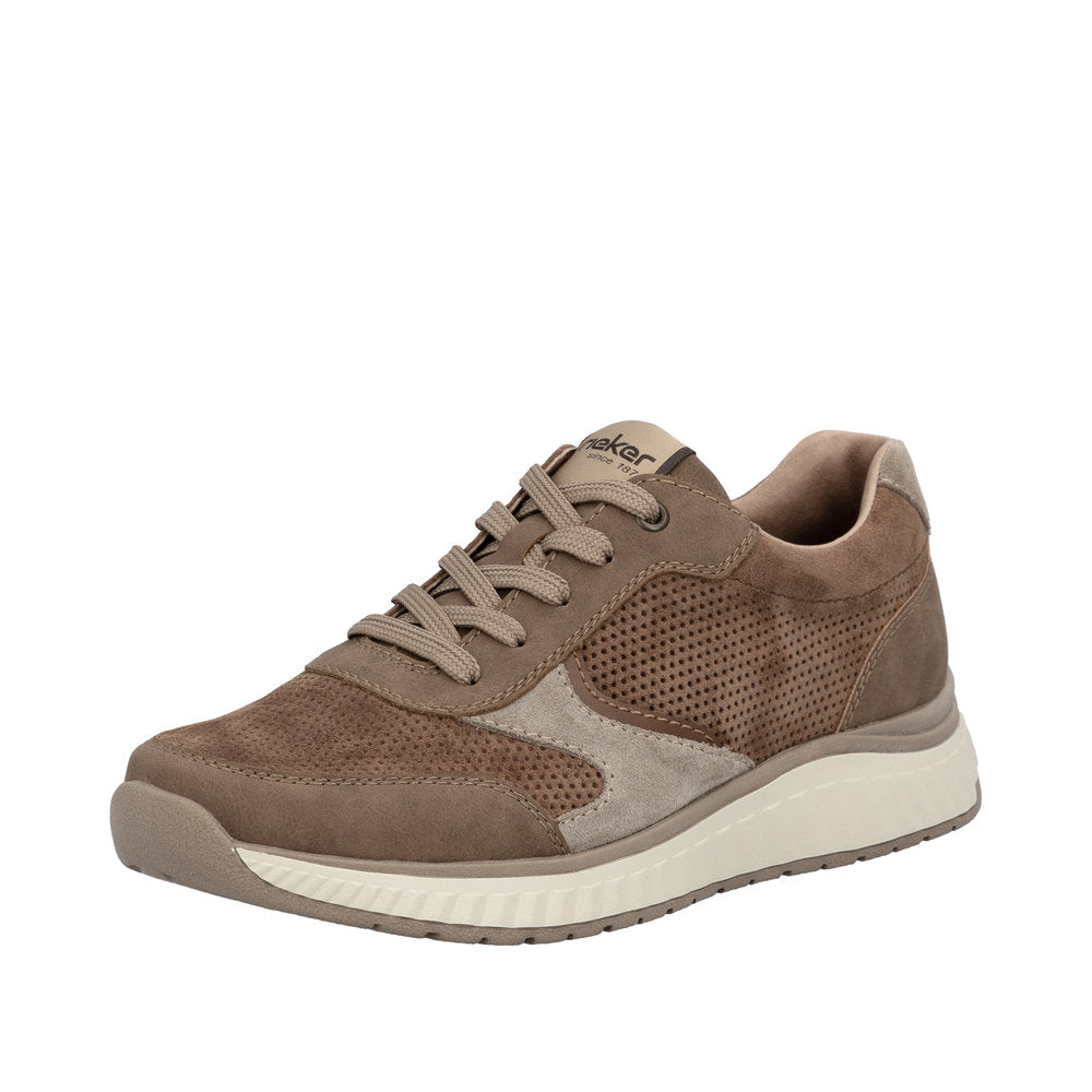 Mens Rieker B0606 Brown Trainers