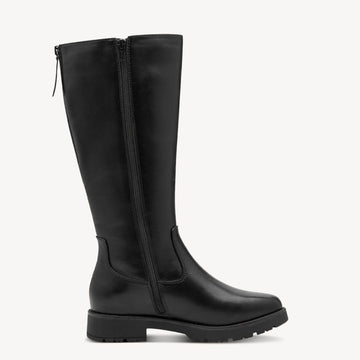 Womens Jana 25564 Knee High Boots - Black