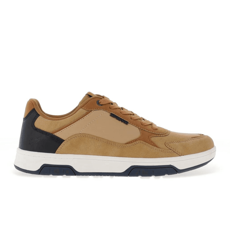 Mens Lloyd and Pryce Willemse Lace Up Trainers - Oasis Camel