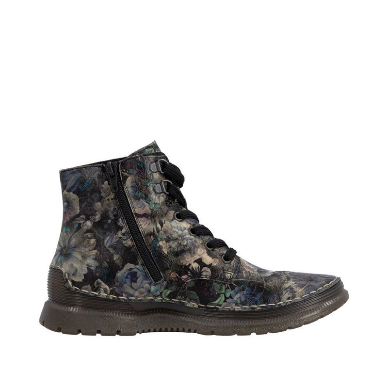 Womens Rieker 53632 Black Pastel Boots - Black Pastel