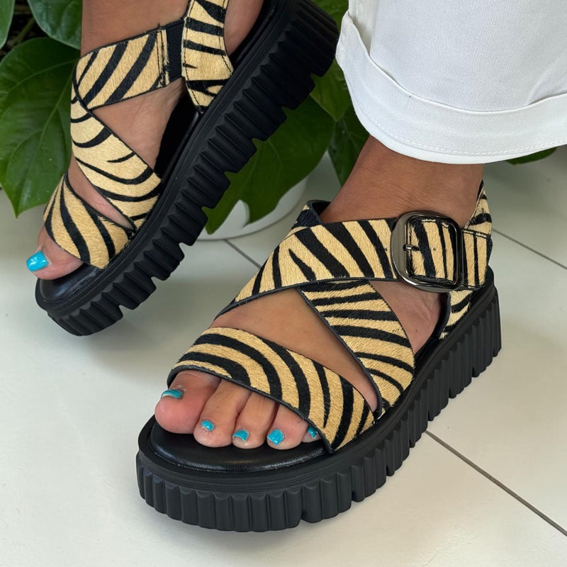 Womens Una Healy RANSON Sandals in Vinyl Tribe - Vinyl Tribe