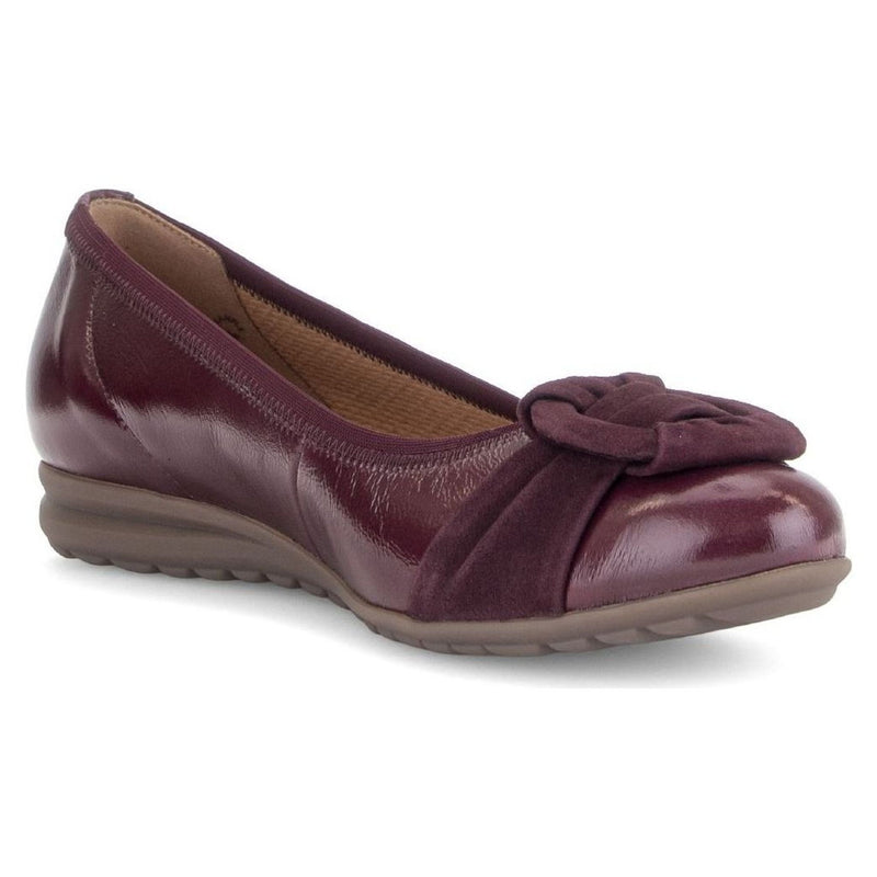 Womens Gabor 3012 Ballerinas - Mulberry