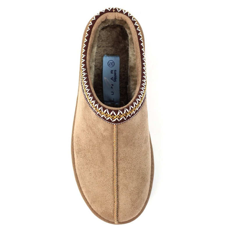 Womens Lunar Nepal Slippers - Mink