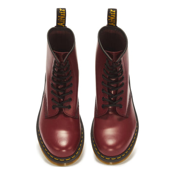 Unisex AW26 Dr. Martens 1460 Cherry Red Smooth Leather Ankle Boots - Cherry Red
