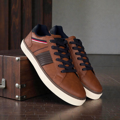 Mens Lloyd & Pryce Rasaku Casual Lace-up Shoe - Camel