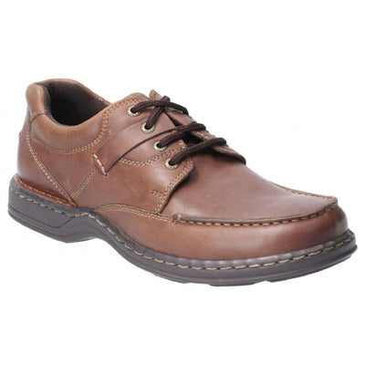 Mens Hush Puppies Men’s Randal II Brown Shoes - Brown