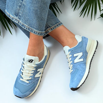 Unisex New Balance U574 Trainers - Heron Blue