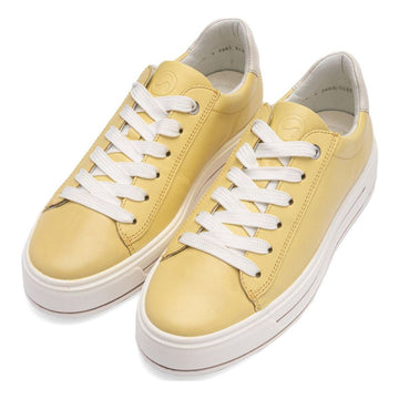 Womens Ara 12-23003 Canberra Vanilla Platform Trainers - Canberra Vanilla