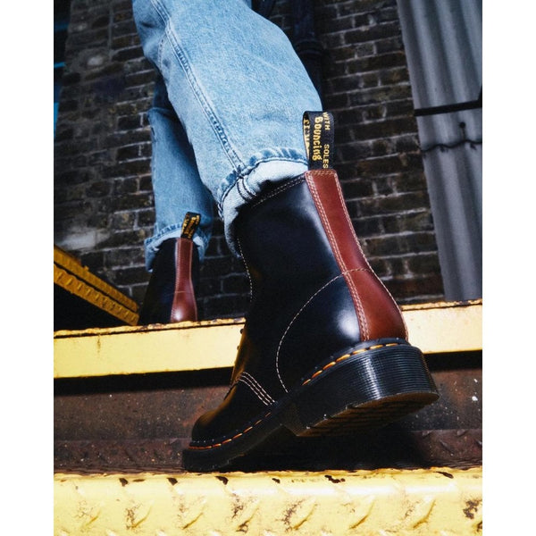 Mens Dr Martens 1460 Abruzzo Leather Ankle Boot - Black