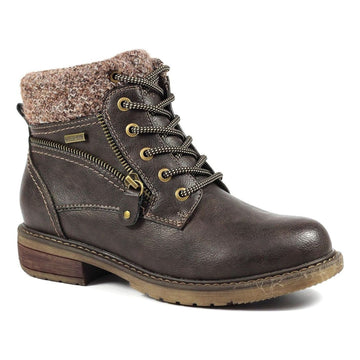 Womens Lunar Benson III Waterproof Ankle Boots - Brown