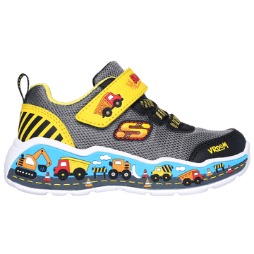 Boys Skechers Digger Play Scene Trainers - Black