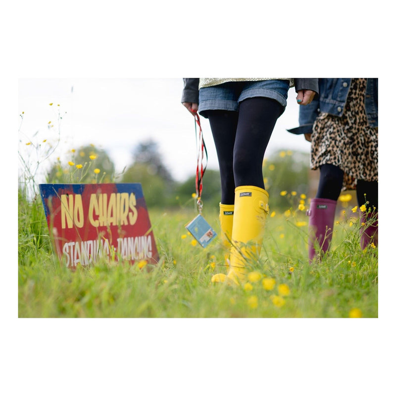 Womens Cotswold Sandringham Waterproof Wellingtons - Yellow