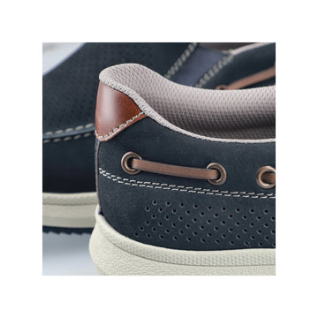 Mens Rieker 16968 Blue Flats - Blue