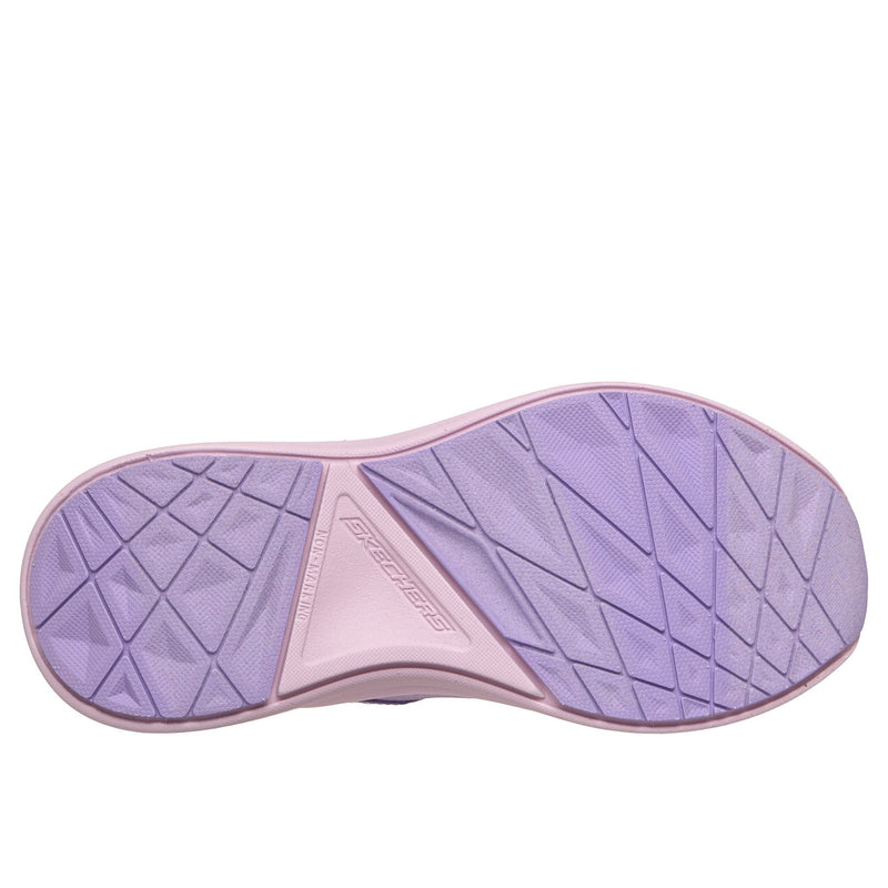 Girls Skechers 303675L Ombre Max Cushioning Ascend Trainer - Junior - Lavender