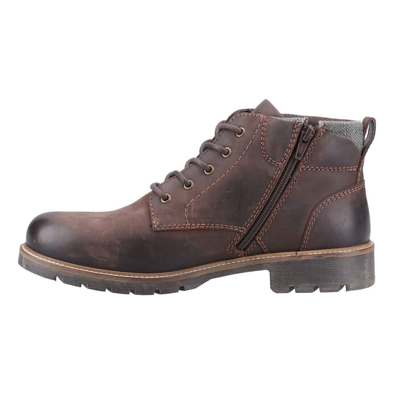 Mens Cotswold Moreton Brown Work Boots - Brown