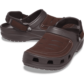 Mens Crocs Yukon Vista II LiteRide Clogs - Brown Espresso