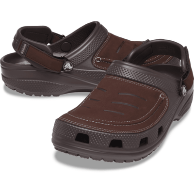 Mens Crocs Yukon Vista II LiteRide Clogs - Brown Espresso