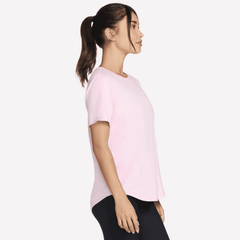 Womens Skechers GO Dri Swift Tee - Pink