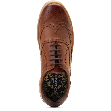 Mens Base London Christo Casual Shoes - Tan