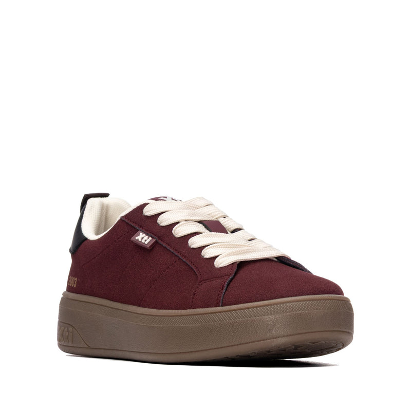 Womens Xti 146270 Trainers - Burgundy