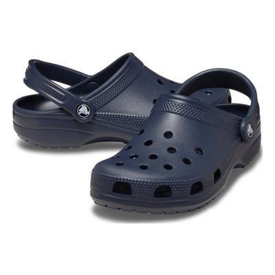 Womens Crocs Classic Clogs - Navy