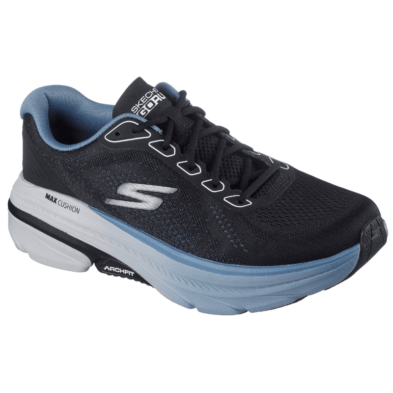 Mens Skechers Max Cushioning Arch Fit 2.0 Trainers - Black