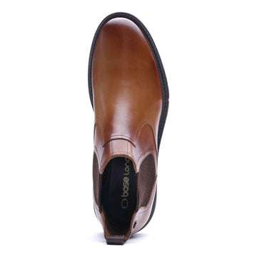 Mens Base London Smith Tan Chelsea Boots - Tan
