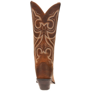 Womens Durango Crush Ankle Boots - Distressed Cognac