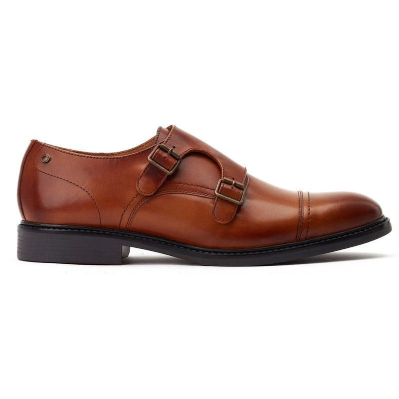 Mens Base London Diablo Dress Shoes - Burnt Tan