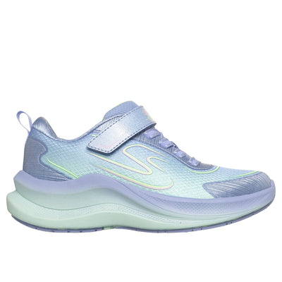Girls Skechers 303675L Ombre Max Cushioning Ascend Trainer - Junior - Light Blue