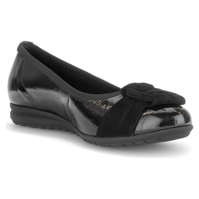 Womens Gabor 3012 Ballerinas - Black