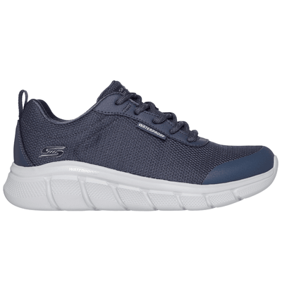 Womens Skechers Waterproof: Bobs Sport Flex Trainers - Dark Navy
