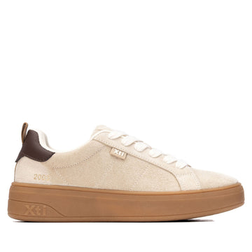 Womens Xti 146270 Trainers - Beige