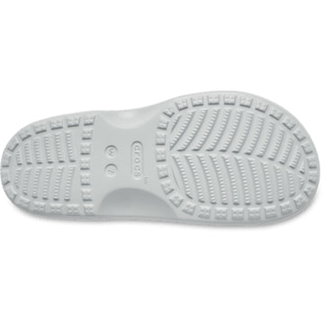 Womens Crocs 213316 Buckle Saturday Metallic Sandals - Atmosphere Grey