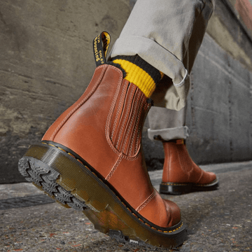Mens Dr Martens 2976 Wintergrip Chelsea Boots - Tan