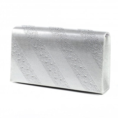 Womens Lunar ZLR060 Emmerline Bag Clutch - Silver