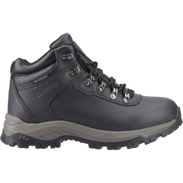 Mens Hi-Tec Eurotrek Lite Waterproof Dark Chocolate Hiking Boots - Dark Chocolate