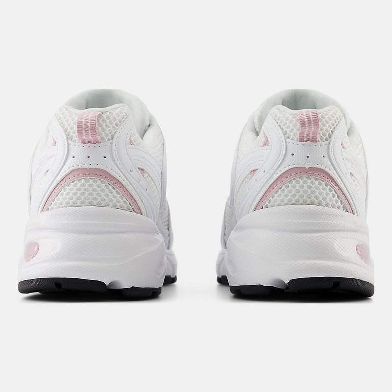 Unisex New Balance 530 Mesh Trainers - White with Pink