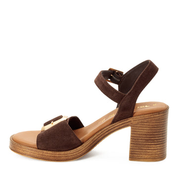 Womens Tamaris 28303 Heeled Sandals - Mocca