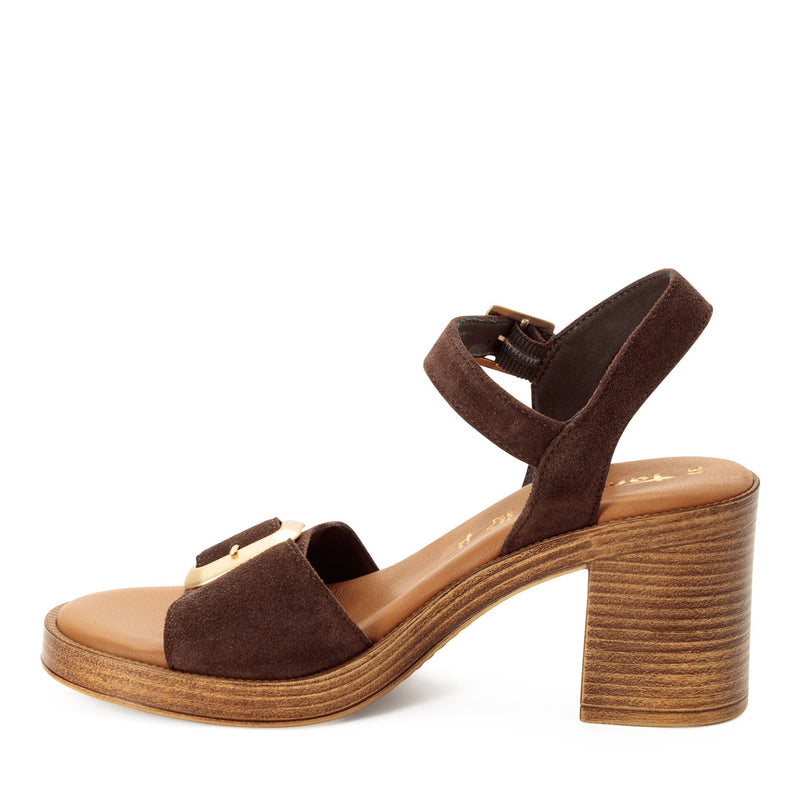 Womens Tamaris 28303 Heeled Sandals - Mocca